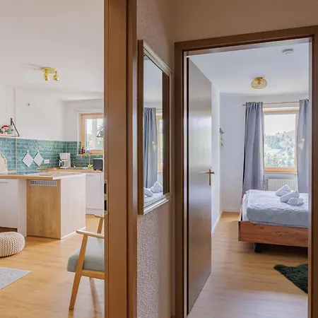 Waldgefluester Direkt An Skilift & Loipe Mit Sauna Im Haus Panoramabalkon Apartment Todtnauberg